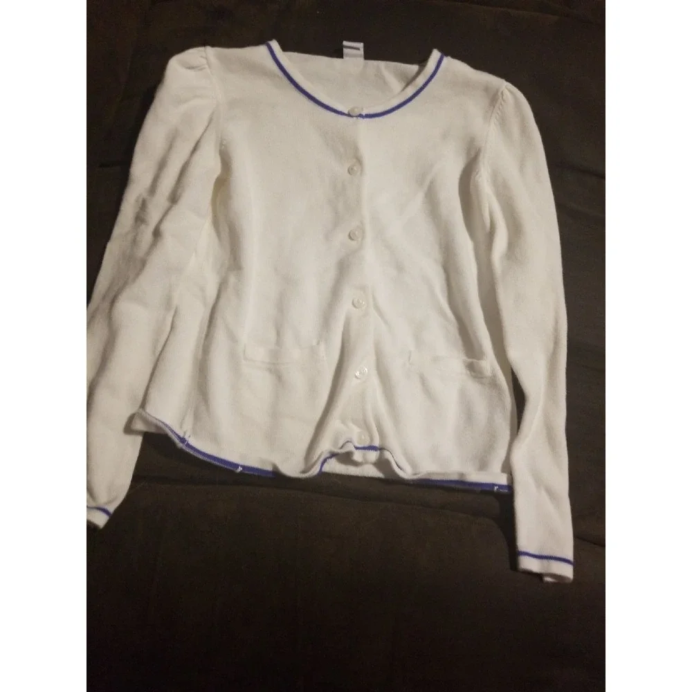 Janie and Jack bar harbor breeze dress 6 sweater size 7